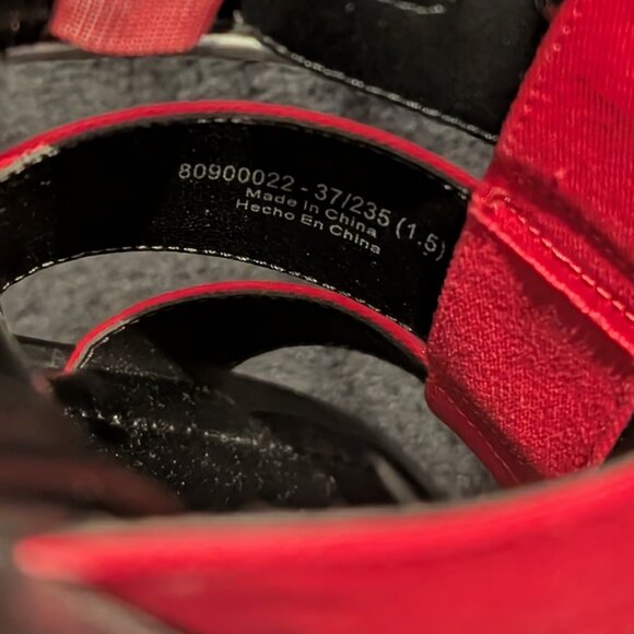 NWOT ASOS Charles & Keith Caged Wedge Sandals Bright Pink Platform Sandals EU:37 - Picture 7 of 9